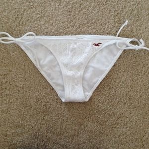 BUNDLED Hollister white swim bottoms