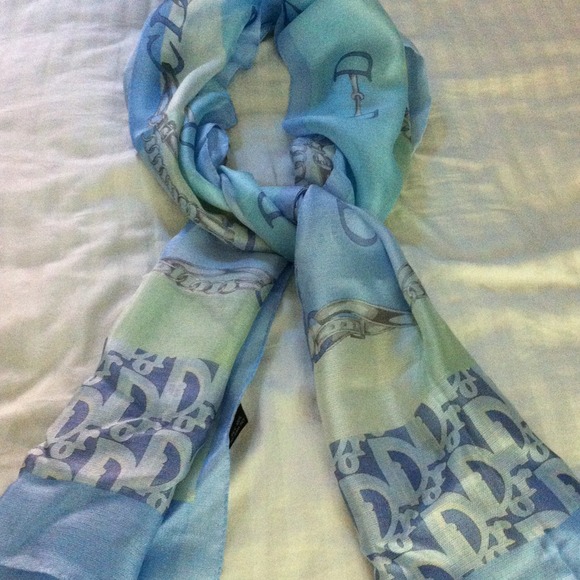 NEW 100% silk scarf inspired by Christian Dior