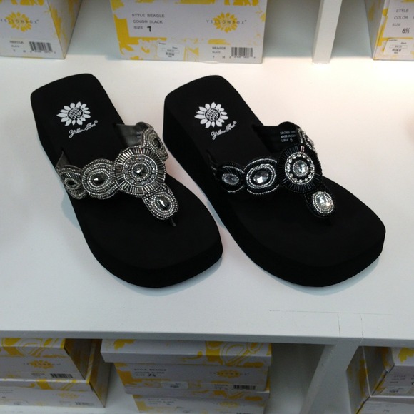 Yellow Box Libra Bead/stone flop! Choose SZ/Color