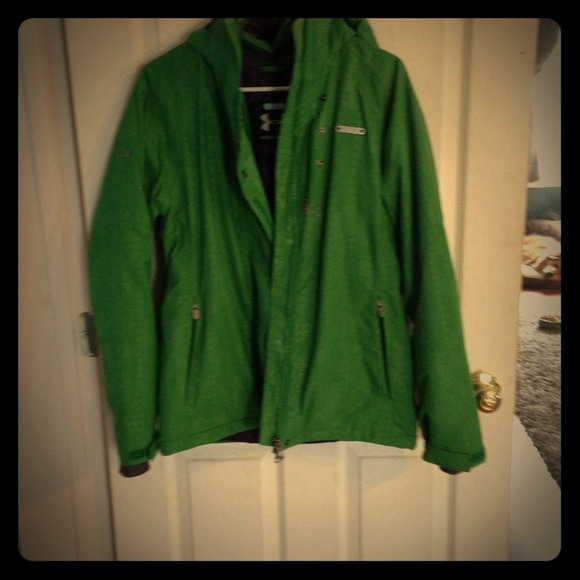 Green Under Armour Ski/Snowboard Jacket