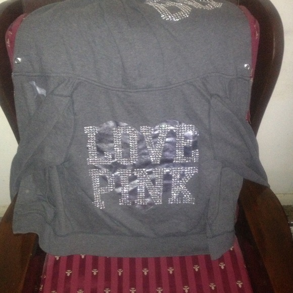 Studded Pink Hoodie - Picture 1 of 1