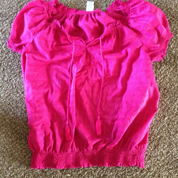 Hot pink Top