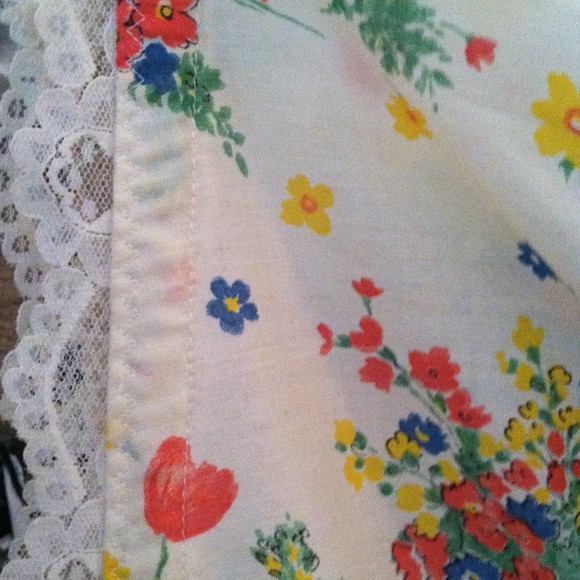 Vintage floral dress - Picture 3 of 4