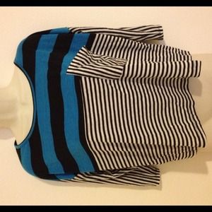 Stripes on stripes top