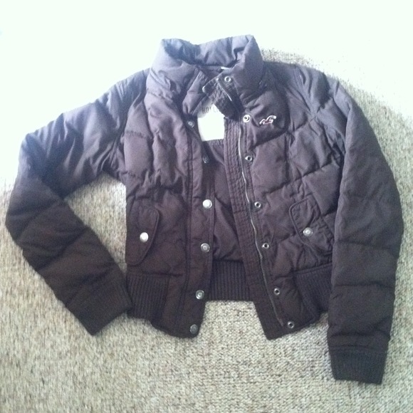 Hollister puffer jacket
