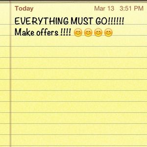 Everything must go!!!