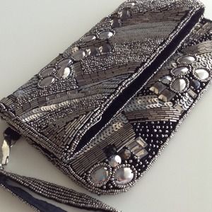 Forever 21 Bags - Sequin clutch with detachable wrist strap Forever 21 Bags - Sequin clutch with detachable wrist strap