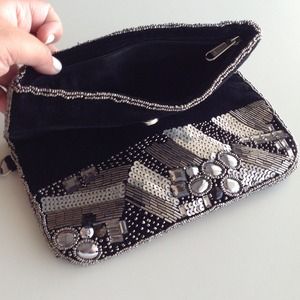 Forever 21 Bags - Sequin clutch with detachable wrist strap Forever 21 Bags - Sequin clutch with detachable wrist strap