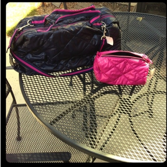 👜Truffle bag with matching makeup pouch👜