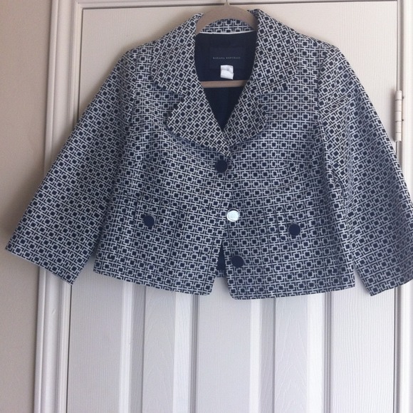 Banana Republic Cropped Jacket