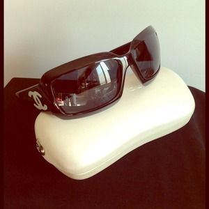 Authentic Chanel glasses black