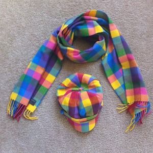 Hat and Matching Scarf
