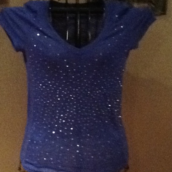 Cute sparkly purple shirt