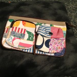 Coach clutch-reduced And vera Bradley bag