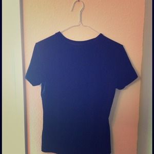 Suede black UO shirt