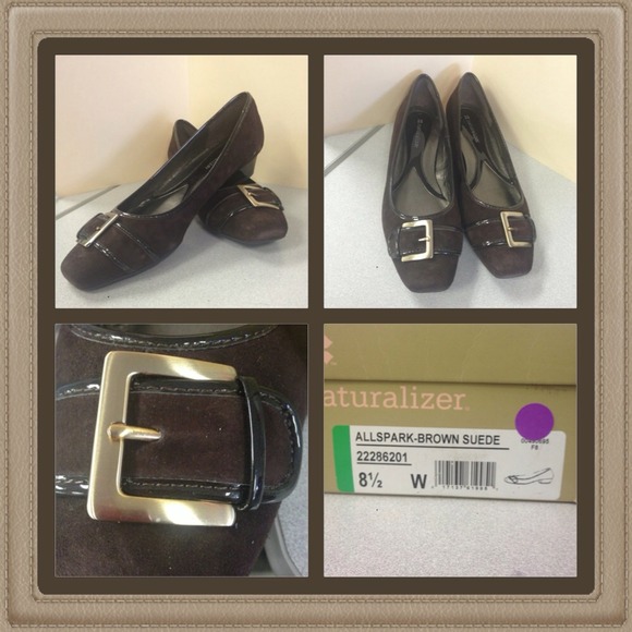 🔥Naturalizer All Spark Brown Suede Shoes🔥