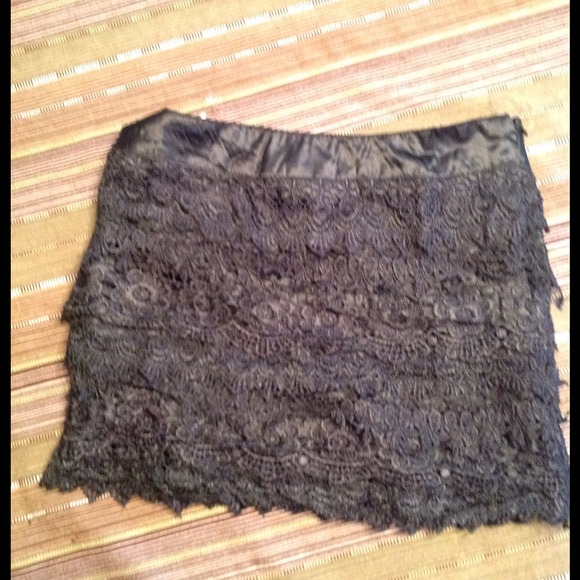 Crochet skirt