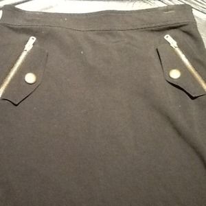 Black knee length Ann Taylor Skirt