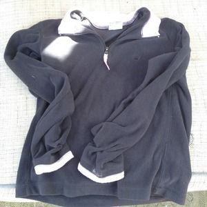 Light Pink & Black Columbia Sweater.