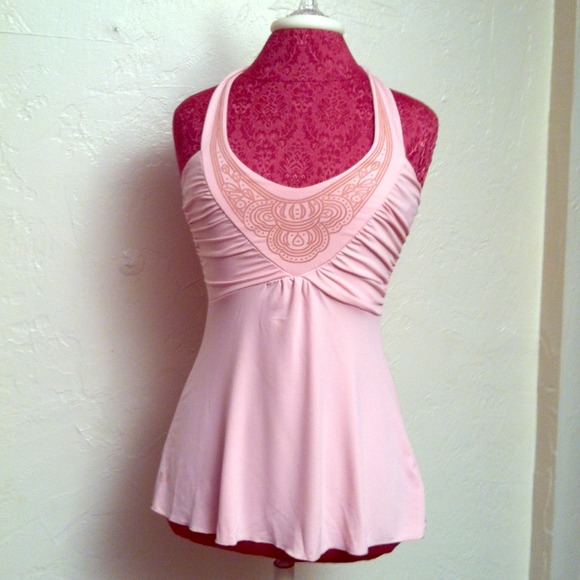 SOLD Pink Halter Top