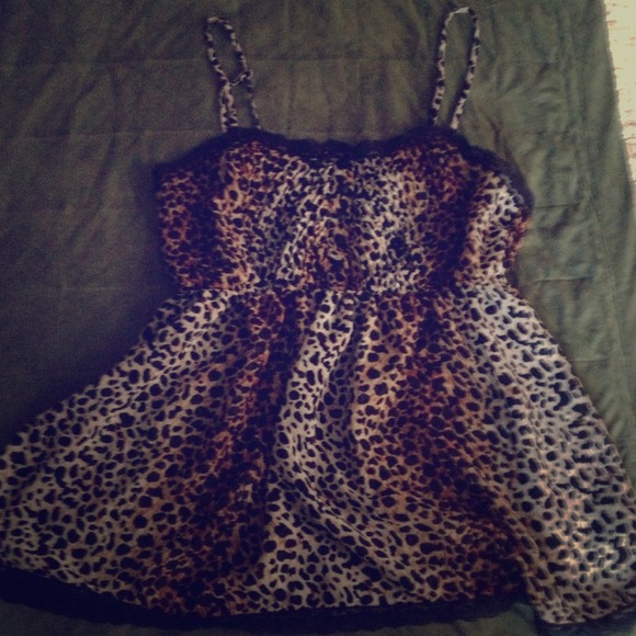 cheetah print cami