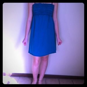 Turquoise swimsuit cover from Target