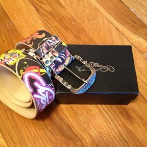 Ed hardy belt.