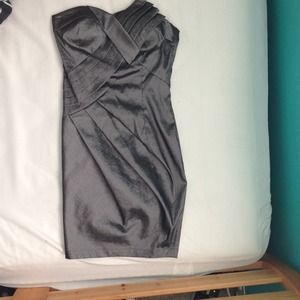 Charcoal grey dress