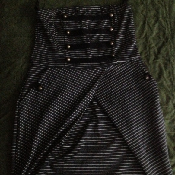 Striped military dress