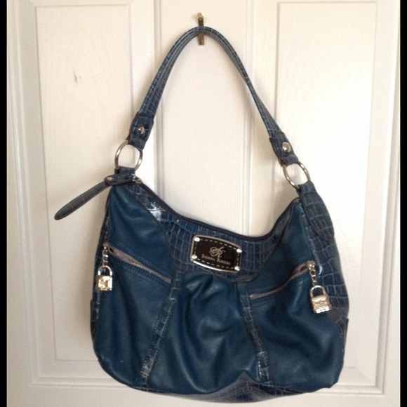 Blue sienna ricchi bag with charms - Picture 1 of 2