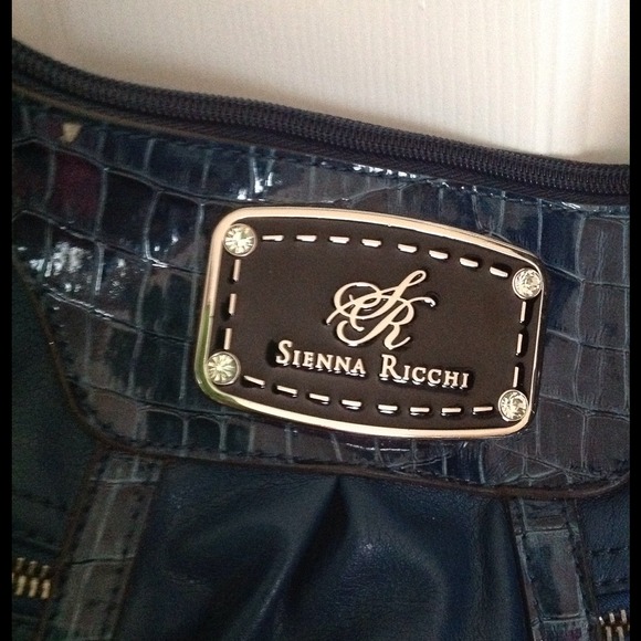 Blue sienna ricchi bag with charms - Picture 2 of 2
