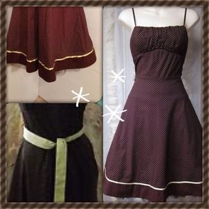 👗Ruby Rox Polka-Dot Dress