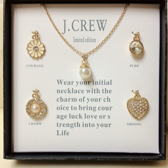 💰SOLD!💰 New in Box J.Crew Necklace w/ Charms Set