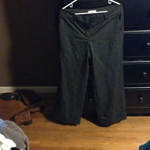 ❤Wide leg grey/black dress pants❤