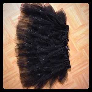 Black sparkle tutu