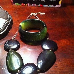 Necklace and bracelet