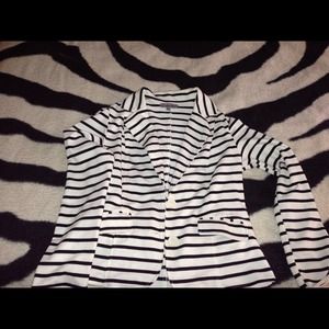 Black and White blazer