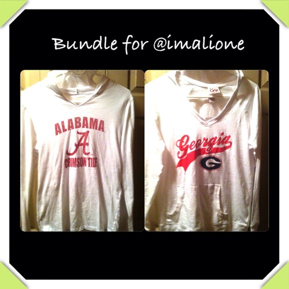 Ala and Ga hoodies RESERVED