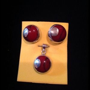 New Sterling silver .925 set.