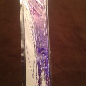 Purple Synthetic Hair Extension