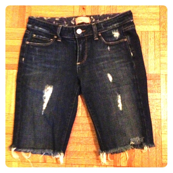 BUNDLE-Paige cut off jean shorts & gap jean shorts