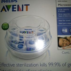 Bundled Steam bottle sterilizer microwave
