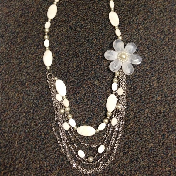 Flower Statement Necklace