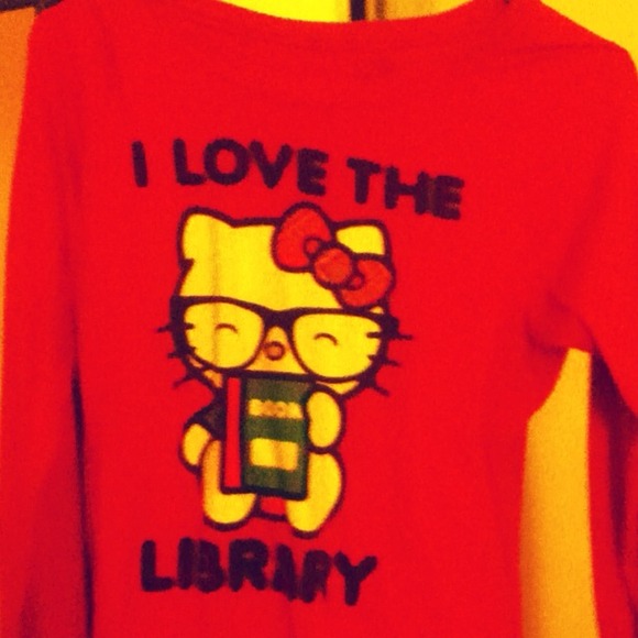 A cute Hello kitty long sleeve shirt