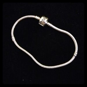 *Reduced* Pandora style 925 silver chain bracelet