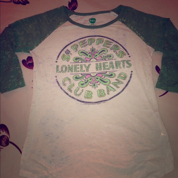 Beatles baseball tee