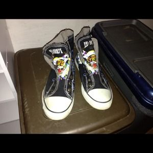 Ed hardy high tops