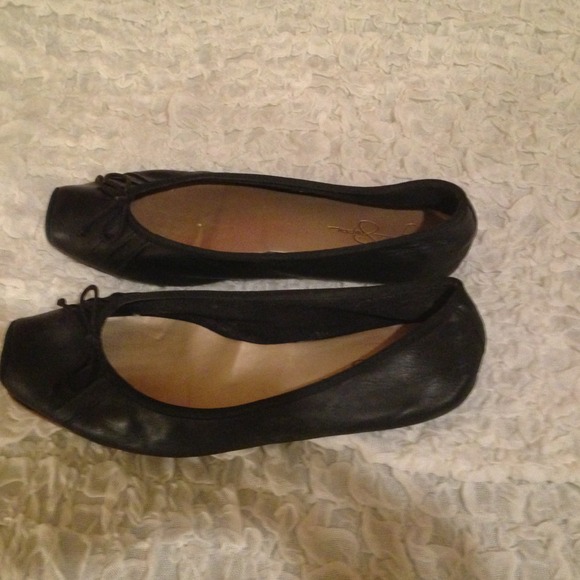 Jessica Simpson Ballet Flat with Suede Tip