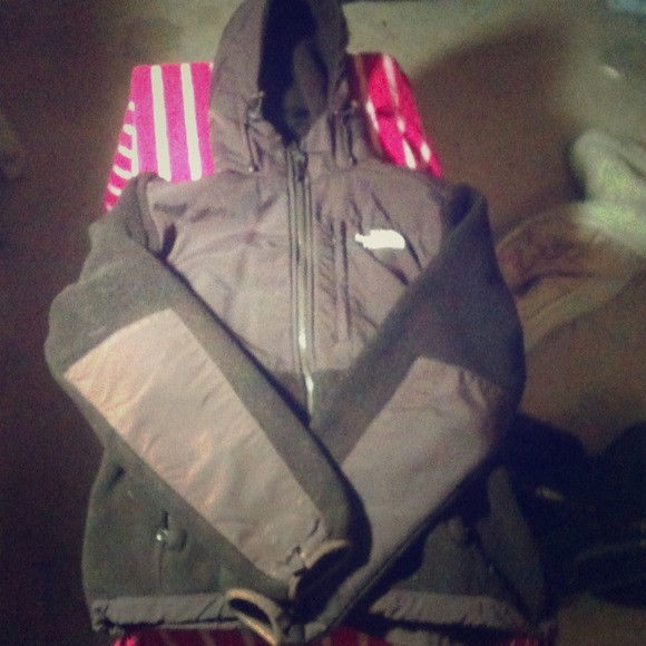 XS The North Face Denali Brown Fleece
