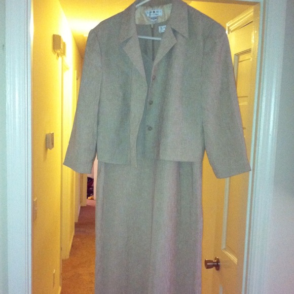 Dress with a short jacket